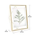 thumbnail image 4 of Umbra Prisma Picture Frame,Matte Brass, 4 of 6