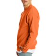 thumbnail image 3 of Hanes Mens EcoSmart Fleece Crewneck Sweatshirt, L, Safety Orange, 3 of 3