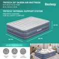 thumbnail image 2 of Bestway Tritech , Matelas Format 20 Pouces avec Pompe CA Intégrée et Sac, 2 of 12