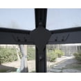 thumbnail image 4 of CANOPIA by PALRAM Oasis Hexagonal 8 ft. Greenhouse Kit - Grey, 4 of 8