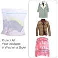 thumbnail image 4 of OTraki Filet à Linge Grand, Sac à Linge TTG 90x110cm 2 Pcs Sacs à Linge Réutilisables Filets à Linge avec Fermeture Éclair Grands pour Sacs à Linge Sacs à Linge Sac à Linge Sac à Linge machine à Laver Jetable, 4 of 6