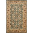 thumbnail image 1 of Safavieh Antiquity 4' X 6' Hand Tufted Wool Rug in Teal Blue and Taupe, 1 of 3