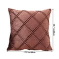 thumbnail image 3 of Renjiang Housse de Coussin Décorative à Carreaux Rétro Style Ferme pour l'Extérieur, Housse de Coussin Taie d'Oreiller pour Sofa 18 x 18 Pouces, 3 of 6