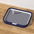 thumbnail image 3 of WIFKLSIIPG Puppy Tray Detachable Washable Mesh Dog Pee Pad Holder Tray Puppy Training Pad Holder Floor Pet Toilet Training Tray Litter Corner for Dogs, 3 of 3