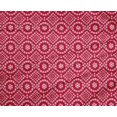 thumbnail image 4 of oneOone Polyester Lycra Red Fabric Geometric Bandhani Sewing Material Print Fabric By The Yard 56 Inch Wide, 4 of 4