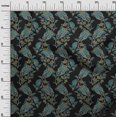 thumbnail image 2 of oneOone Polyester Lycra Fabric Leaves|Floral & Paisley Block Fabric Prints By Yard 56 Inch Wide, 2 of 4