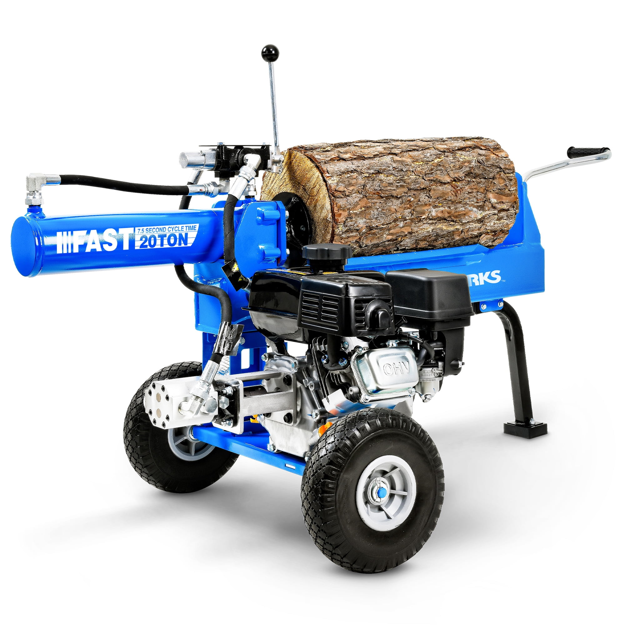 Landworks Séparateur de Bûches Portable 20 Tonnes