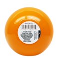 thumbnail image 4 of Bougie en forme de boule orange haute brillance, non parfumée, 4 of 5