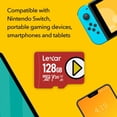 thumbnail image 2 of Carte mémoire numérique Lexar Play 128 Go MicroSDXC, 2 of 8
