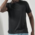 thumbnail image 4 of QIPOPIQ T-Shirts Décontractés pour Hommes Coupe Ajustée à Manches Courtes Doux Légers Col en V/col Ras du Cou Liquidation, 4 of 6