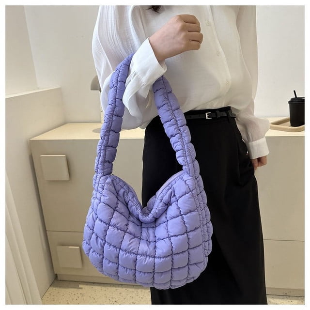 Clouds Pleated Bag Large Capacity Shoulder Armpit Personalized Lightweight Bag for Women