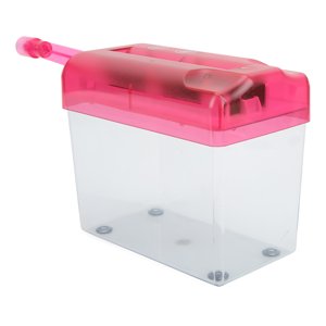 Mini Shredder, Manuel Shredter Mute entièrement transparent conception antidérapante pour l'école pour le ménage pour bureau