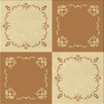 thumbnail image 1 of Ahgly Company Tapis d'Intérieur Lavable en Machine Carré Transitionnel Marron Sedona, 7 Pieds Carré, 1 of 7