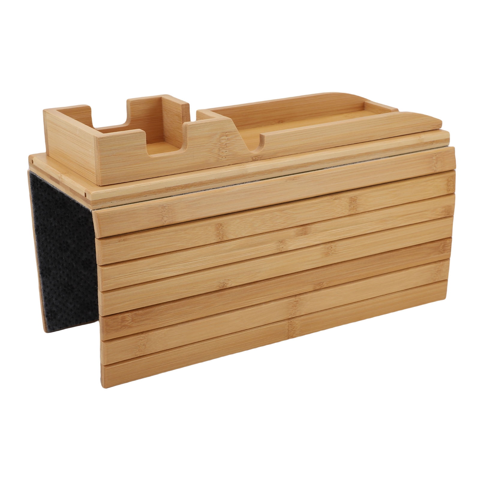 Sofa Sofa Arm Tray Wood Double Use Removable Foldable Couch Armrest Table for Drinks Snacks