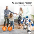 thumbnail image 3 of GRM Kids Remote Control Intelligent Robot Toys,Educational Programmable Smart Robot,Perfect Gift for Boys 4 5 6 7 8+,Blue, 3 of 16