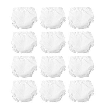 SHISUYAN 20pcs Baby Doll Diapers Mini Doll Panties Doll Clothing Doll Diapers Toys