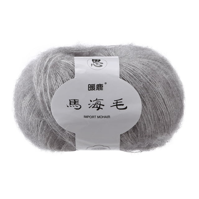LSLJS Yarn for Crocheting Soft Knitting Yarn for Crafts Multicolor Yarn DIY Yarn Soft Mohair Knitting Wool Yarn DIY Shawl Scarf Crochet Thread Supplies