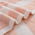 thumbnail image 3 of Mainstays Cozy Throw Pink Stripe, 3 of 8
