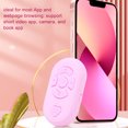 thumbnail image 3 of Phone Remote Control, Wireless  Shutter BT4.0 32.8ft Range for Selfie Page Turning App with Type C Charging Cable, 3 of 7