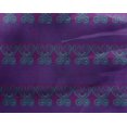 thumbnail image 4 of oneOone Georgette Viscose Fabric Chevron & Swirl Block Printed Craft Fabric BTY 42 Inch Wide, 4 of 4