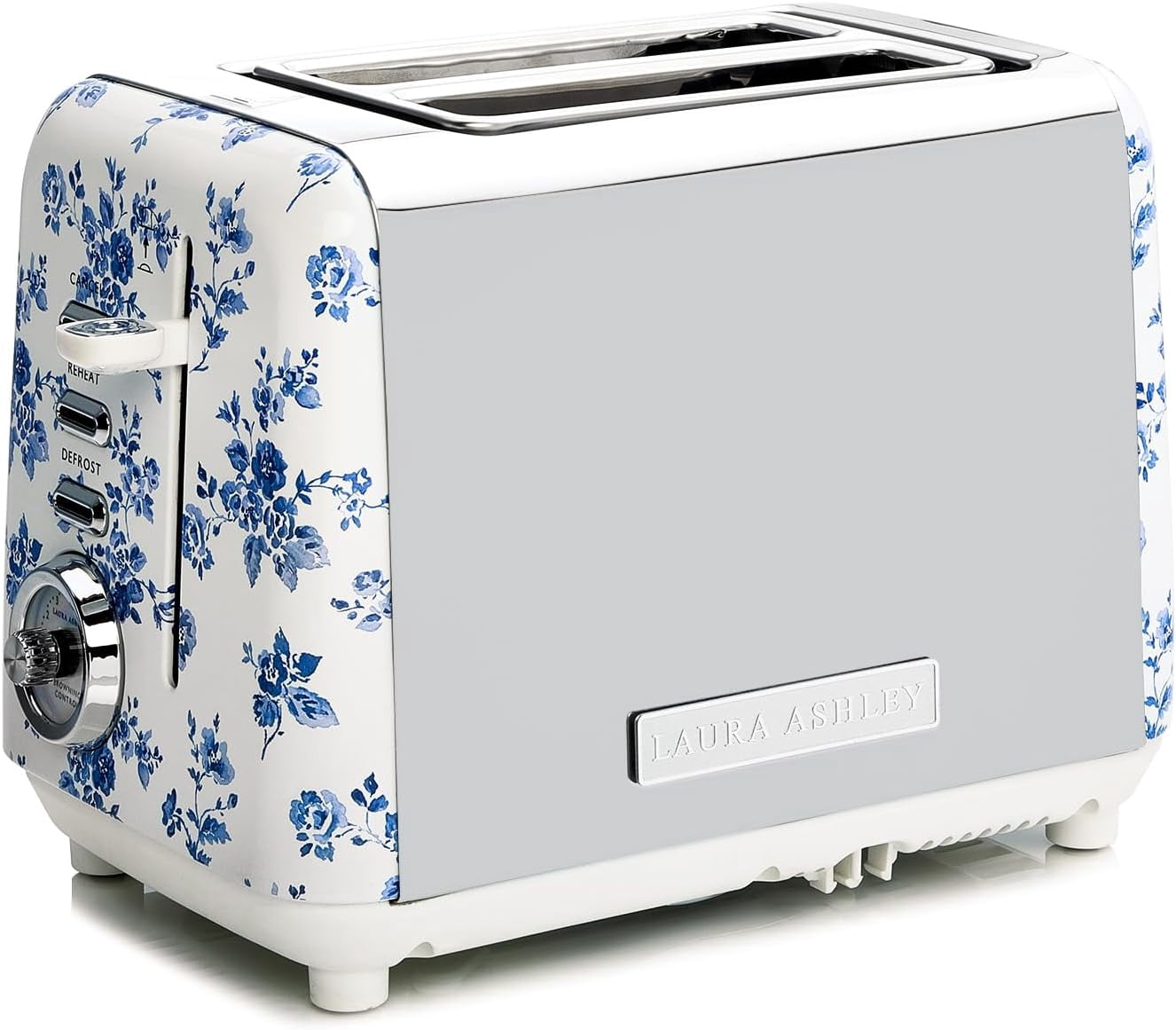 Laura Ashley 2 Slice Toaster, China Rose