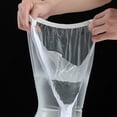 thumbnail image 3 of Outdoor Shoe Covers, Waterproof Cycling Overshoes, Anti-Slip Sole, Zippered Closure, Elastic Top, Rain and Mud Protection for Active Use, 3 of 8