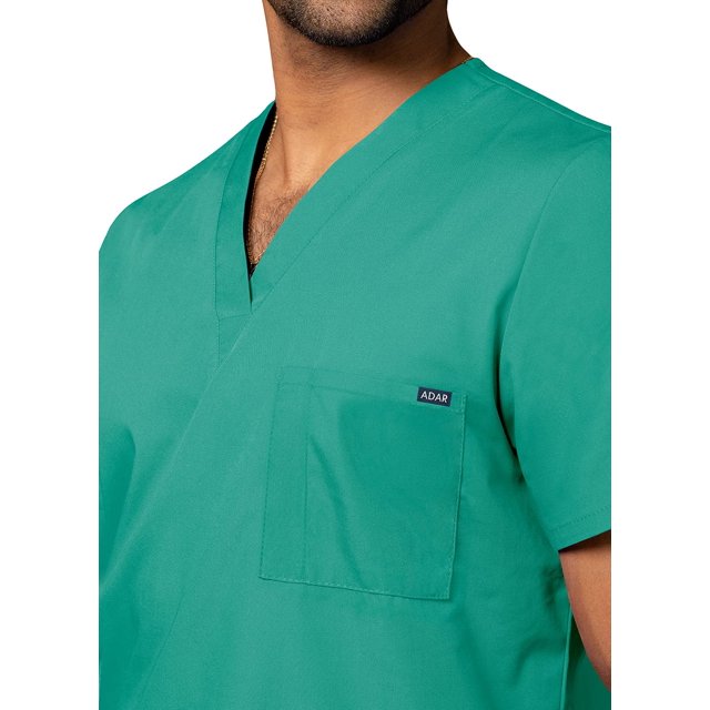 Adar Uniformes Médicaux Unisexes Universels - Haut de Sarrau Tunique à Col en V