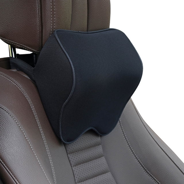 PRETXORVE Neck, Softness Headrest for Driving with Adjustable Strap, 100% Foam and Breathable Removable Cover