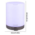 thumbnail image 2 of EGNMCR Essential Oil Diffuser, Quiet Premium Humidifier, Natural Home Aromatherapy Diffuser With 7 LED Color Changing Lights Aromatherapy machine, 2 of 2
