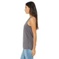 thumbnail image 3 of Bella Ladies Flowy Racerback Tank, XS, Storm, 3 of 3