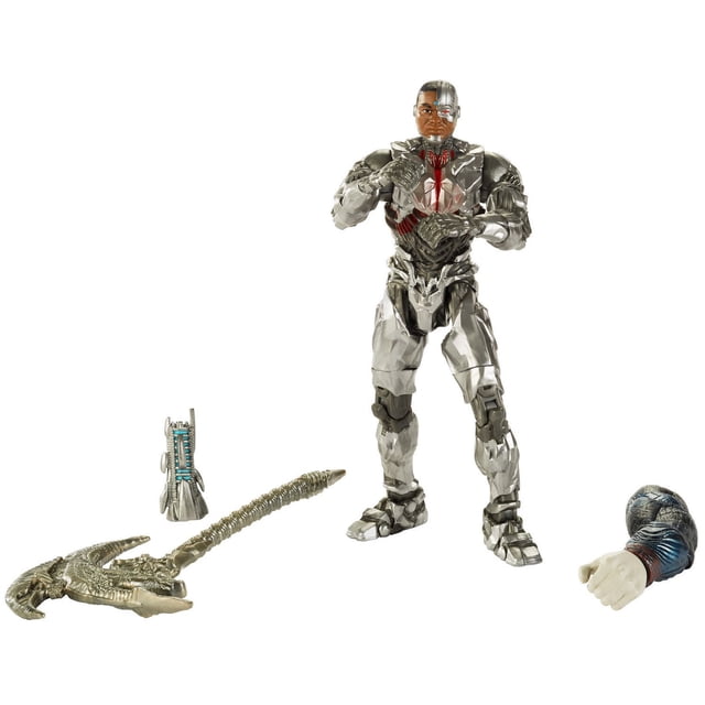 Multivers de DC Comics – Justice League – Figurine de 15 cm (6 po) – Cyborg