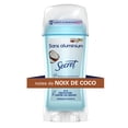 thumbnail image 2 of Secret Aluminum Free Deodorant for Women, Coconut, 68g, 2 of 14