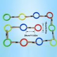thumbnail image 2 of Protective Gear for Outdoor Daycare Walking Rope with Handles for Preschool and Kids Lightweight Folding Aluminum Ring Design for Recess and Field Trips, 2 of 6