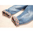 thumbnail image 5 of KIDSCOOL SPACE Baby Denim Overall,Hooded Little Kid Jean Jumper,Light Blue,3-6 Months, 5 of 5