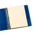 thumbnail image 3 of Oxford 13V Three-Hole Punched Index for Binder- 1/5 Cut- Five-Tab- Manila- 100/Box, 3 of 3