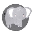 thumbnail image 4 of Animals Baby for Nursery Baby Round Educational Warm Soft Activity Mat Elephant, 4 of 8