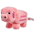 thumbnail image 1 of Mattel Minecraft Basic Plush Pig Stuffed Animal, Soft Doll Inspired by Video Game Character, 8 inch, 1 of 5