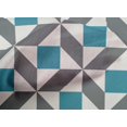 thumbnail image 4 of oneOone Cotton Poplin Fabric Triangle|Parallelogram & Square Geometric Printed Fabric 1 Yard 56 Inch Wide, 4 of 4