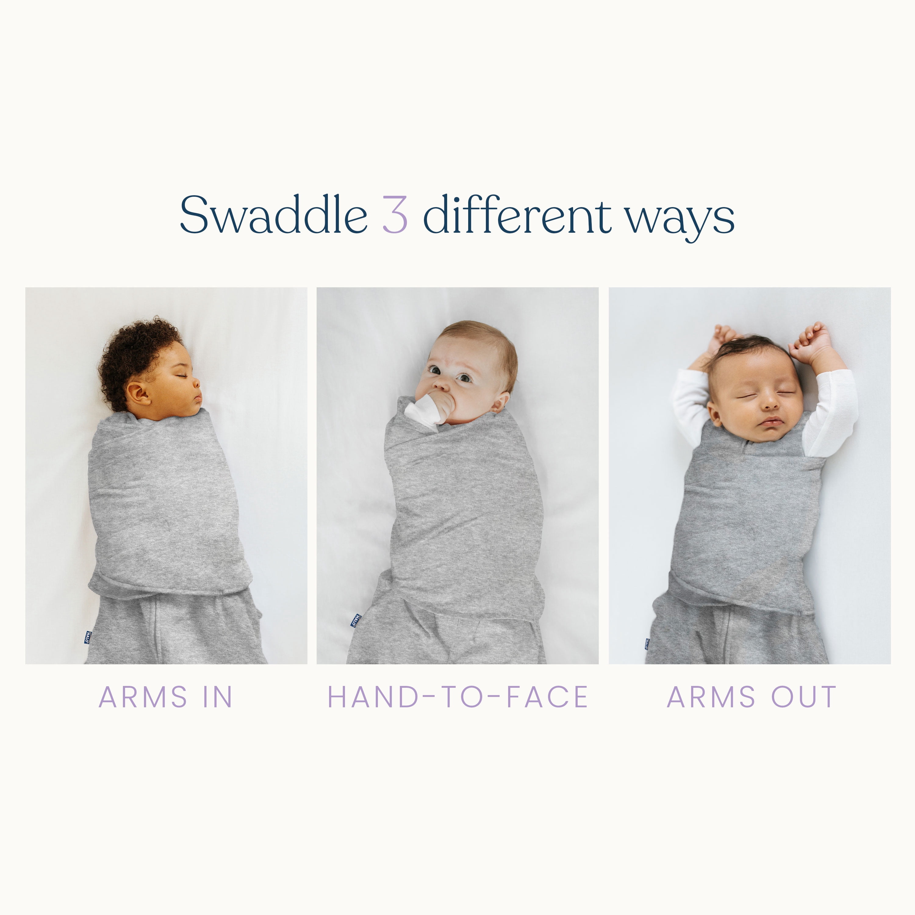 Couverture à Emmailloter HALO® SleepSack® - Coton - Winnie, NN, 1 paquet