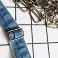 thumbnail image 3 of SHISUYAN 20PCS Slide Belt Connection Roller Buckles Bag Strap Adjustable Metal Pin Buckles for Backpack Suitcase Clothes(Bronze), 3 of 8