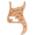 thumbnail image 3 of Electric Guitar Pickguard, Guitar Pickguard Professional Delicate Fine Workmanship Tight Fit Maple  For Replacement, 3 of 8