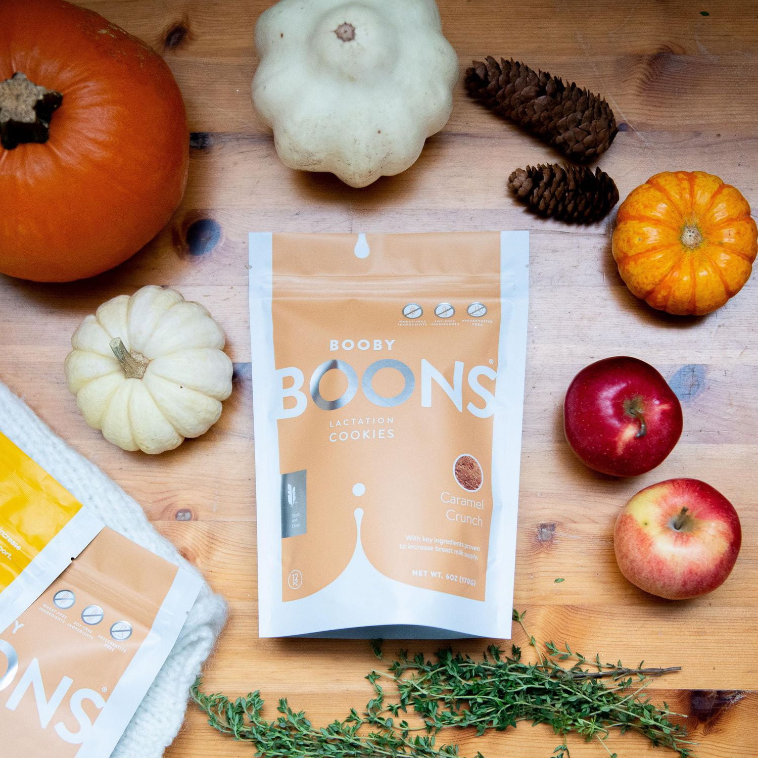 Booby Boons Lactation Cookies Carame Crunch