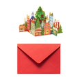thumbnail image 3 of PEONAVET Holiday Greeting Cards Christmas Greeting Cards with Envelopes Three Dimensional Christmas Cards with Envelopes Christmas Greeting Cards Ornament, 3 of 6