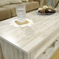 thumbnail image 2 of Sauder Dakota Pass Lift Top Coffee Table, White Plank, 424120, 2 of 9