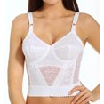 thumbnail image 3 of Women's Rago 2202 Lacette Longline Wireless Expandable Cup Bra (White 42D), 3 of 4