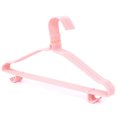 thumbnail image 1 of 30 Pcs Clothes Hangers Hook Design Anti Skid Environmentally Friendly Metal Hangers for Home Use Pink Blue Random, 1 of 7