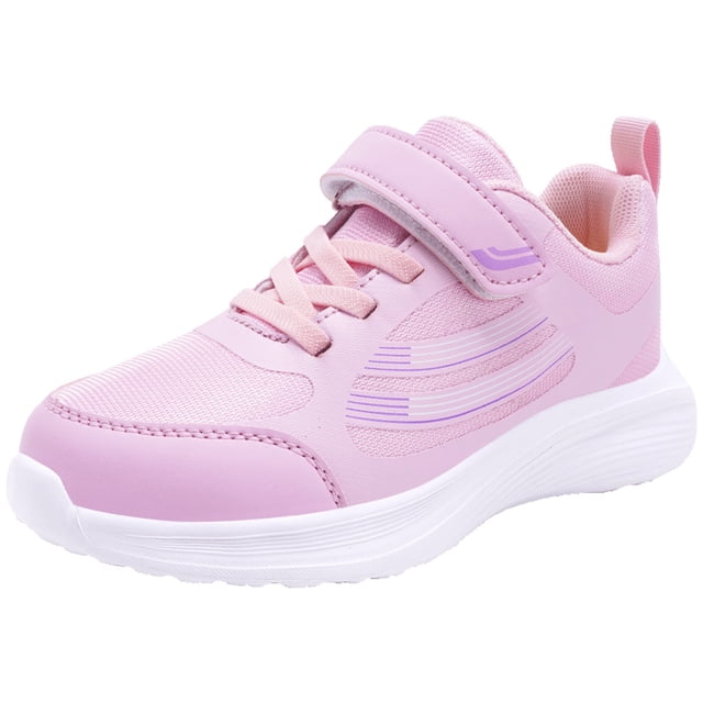 Zanarzt Kids Shoes Boys Girls Mesh Shoes Breathable Middle and Large Children Running Shoes Girls Children Sports Shoes Pink,5-5.5 Years