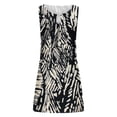 thumbnail image 5 of Pisexur Robes d'Été pour Femmes Décontractées Sans Manches T-Shirt Plage Fluides Débardeurs Robes de Plage, 5 of 5