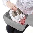 thumbnail image 4 of SDNall Multi-Functional Travel Storage Bag, Portable Shoe Organizer For Luggage, Foldable Clothing And Footwear Carrying Case With Compartments, 4 of 9