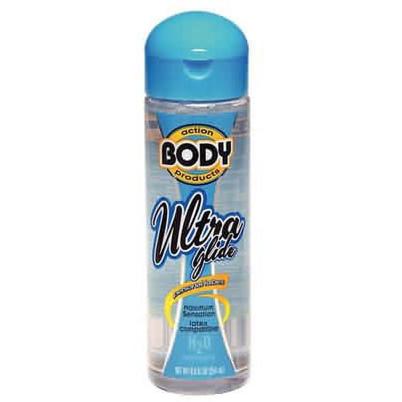 Body Action Ultra Glide Water Based Personal Lubricant, 4.4 oz